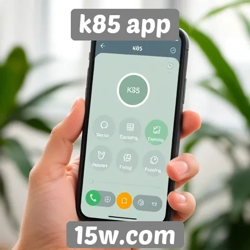 Exploração das funcionalidades do K85 app