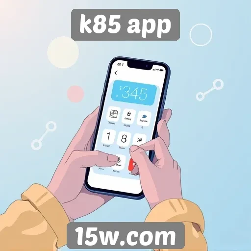 Experiência do usuário no k85 app